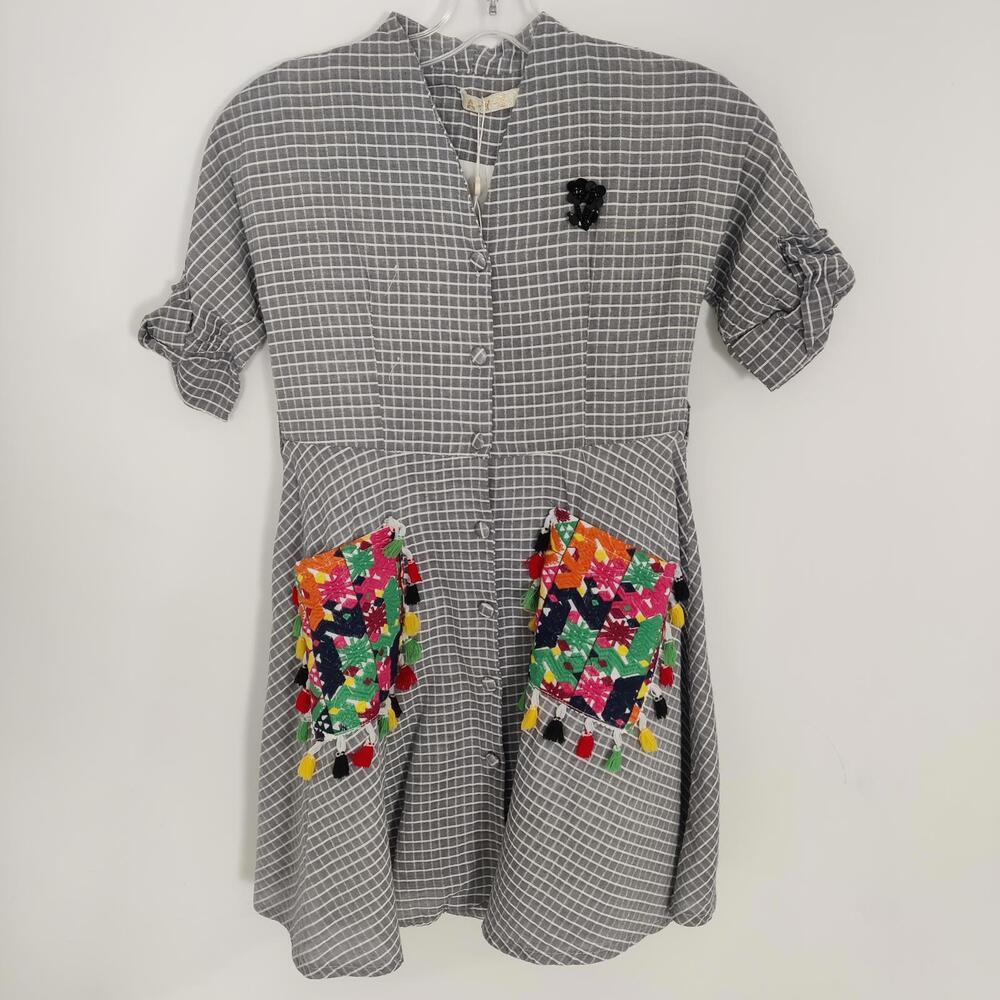 A.Y.S. Kid's Bohemian Dress Size 8 10 Years Old Boho Cottage